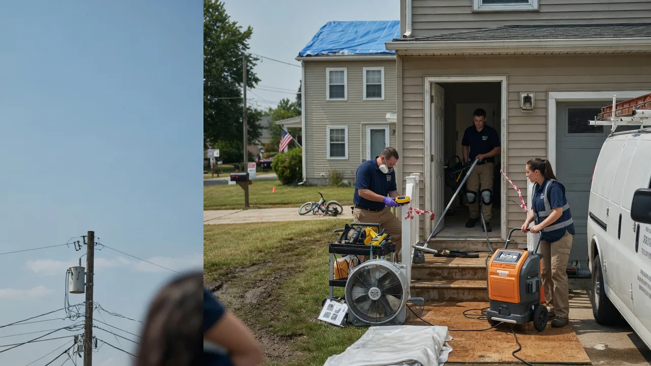 Water Damage Repair in Mansfield, OH near me